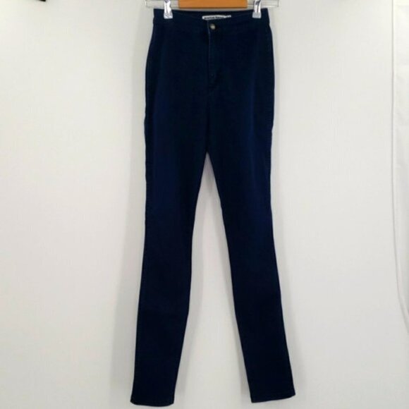 American Apparel Easy Jean High Rise Skinny Jegging Jeans - Picture 2 of 7